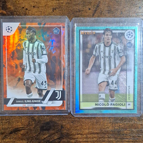 Topps merlin juventus rc - merlin, 2x
