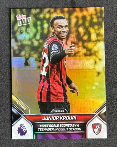 Junior kroupi gold foil - junior,