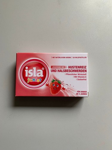 Isla junior halspastillen x - 3,