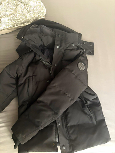Schwarze junior daunenjacke - junior,