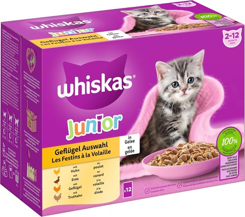 Whiskas junior nassfutter - whiskas,