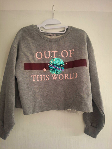 Bershka junior pullover grau - bershka,
