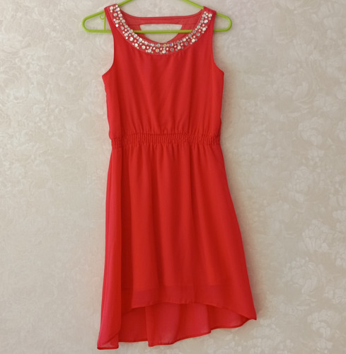 Junior chiffon cocktailkleid - junior,